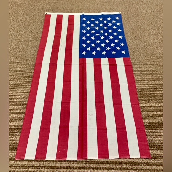 1950s Vintage Modern 50 Star USA American Flag - Picture 2 of 16